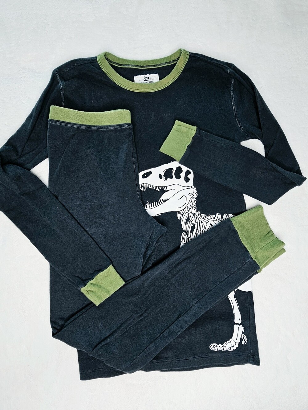 J. Crew Boys' Dinosaur Skeleton Pajama Set